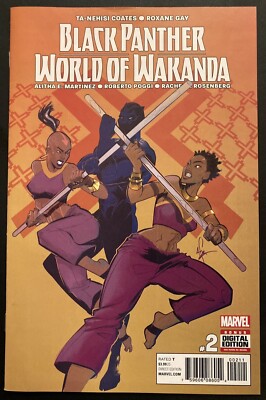 Black Panther: World of Wakanda #2 NM Afua Richardson Cover 2017 Marvel Comics