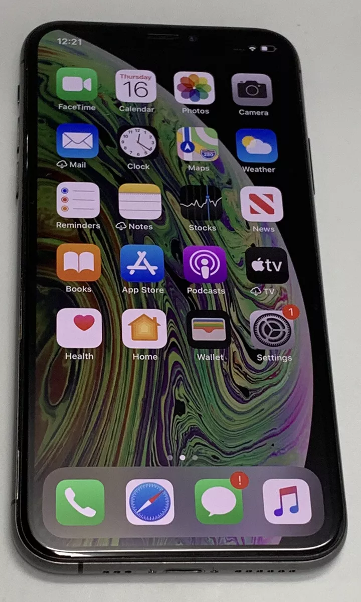 Apple IPhone XS Max(A1921) 256GB Space Gray Unlocked iOS Clean ESN