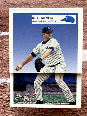 2003 Fleer Double Header Roger Clemens Derek Jeter #217-218
