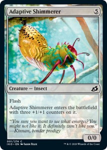 Adaptive Shimmerer x4 - Ikoria: Lair of Behemoths - NM-Mint, English - Ikoria: L