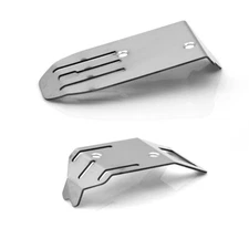 Stainless Front Rear chassis guard For Arrma 1/18 Typhon Grom Guard Skid Plate