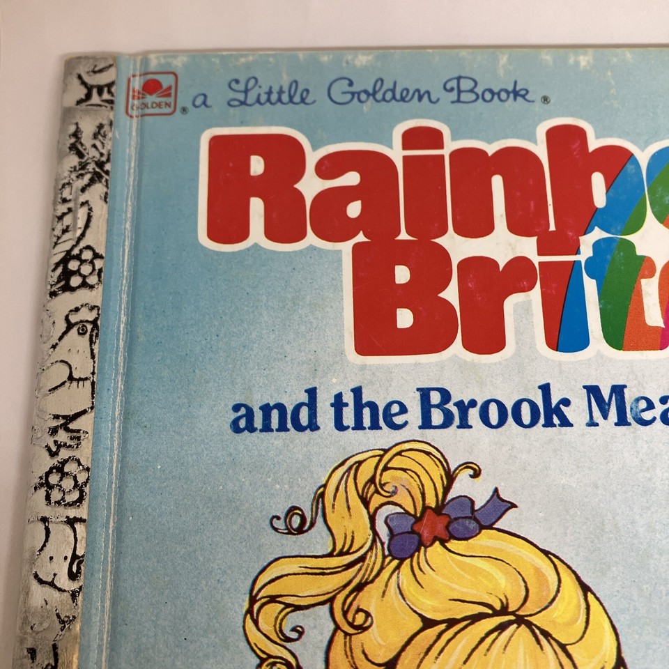 Vintage 1984 Rainbow Brite And The Brook Meadow Deer A Little