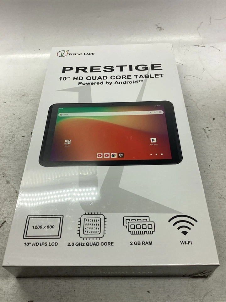 Visual Land Prestige 10" Quad Core Tablet Powered by Android - Image 2 of 4