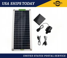 50W Solar Water Pump 12V DC 800L/H for Garden and Outdoor Pool Fountain Use