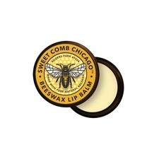 Natural  Organic Beeswax Lip Balm Tub, Convenient Small Travel Size