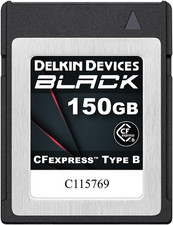 BLACK Cfexpress Type B Memory Card, up to 1725Mb/S Read, 1530Mb/S Write, for Pro
