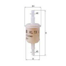 Kraftstofffilter für Opel Kadett E T85 Omega A V87 | 24638006