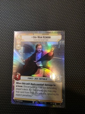Obi-Wan Kenobi - Finding What Doesn't Exist (Hyperspace)  FOIL SECRETS OF POWER