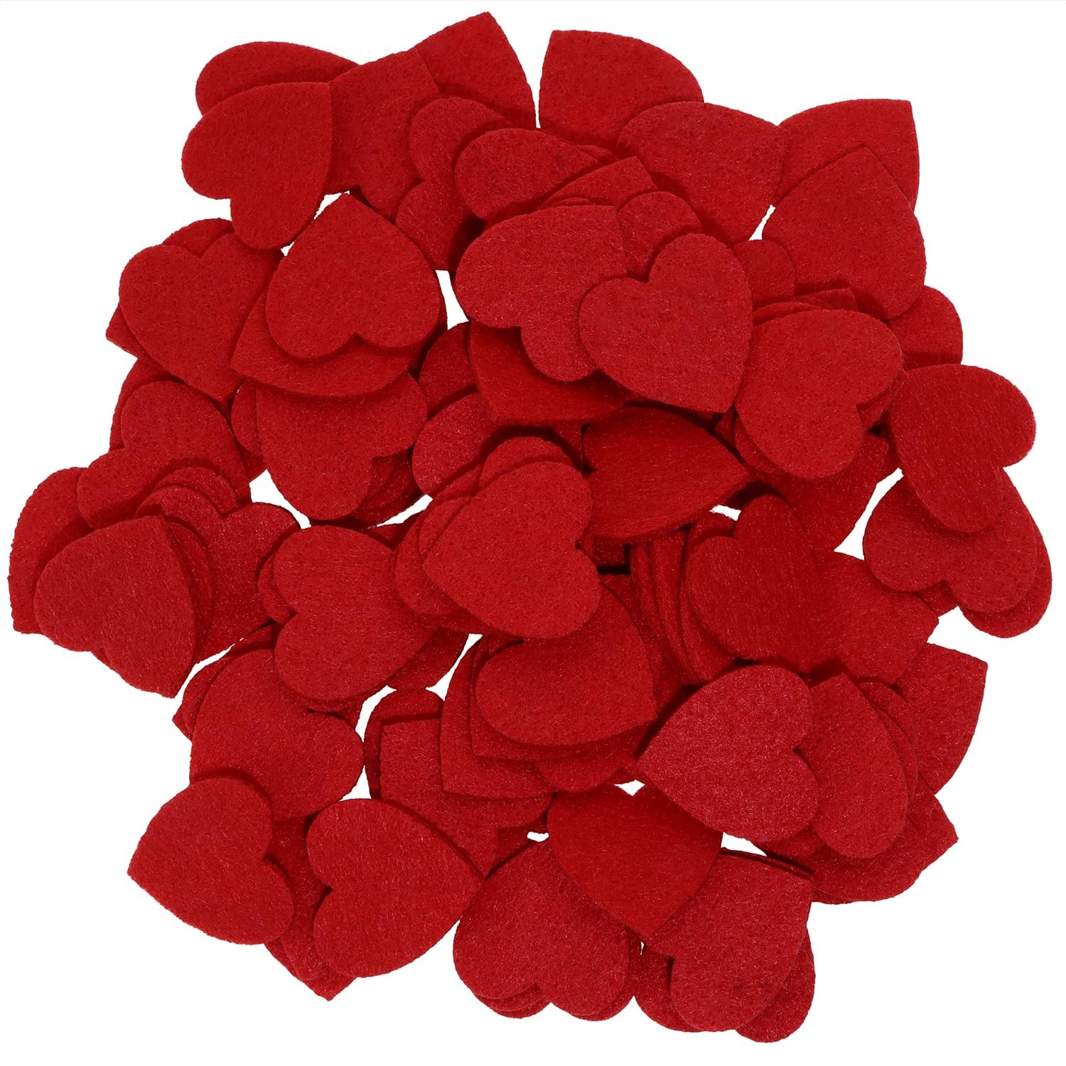 Felt Hearts Cutout for Valentine’s Day Wedding Decoration Scrapbooking Sewing...