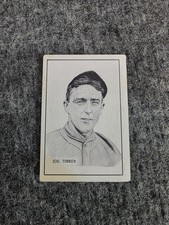 Joe Tinker 1950 B.E. Callahan Baseball Card Original Hall of Fame