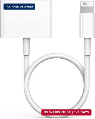 Lightning to 30 Pin Adapter for Iphone, [Apple Mfi Certified] 8-Pin to 30-Pin Fe