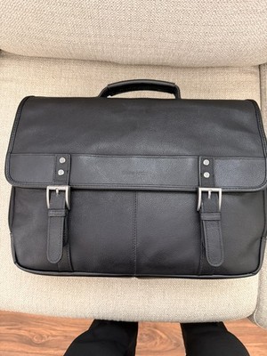 New Samsonite - Classic Leather Briefcase for 15.6'' Laptop - Black (126040-1041)