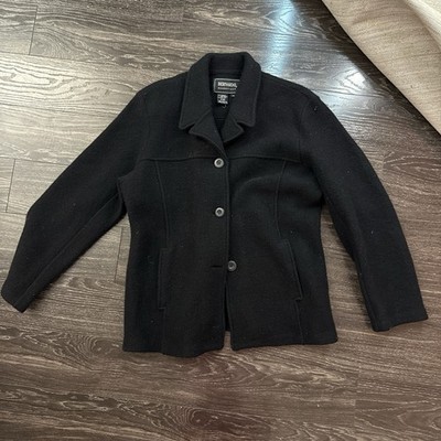 Bernando Essential XL Coat Women Buttons Long Sleeve