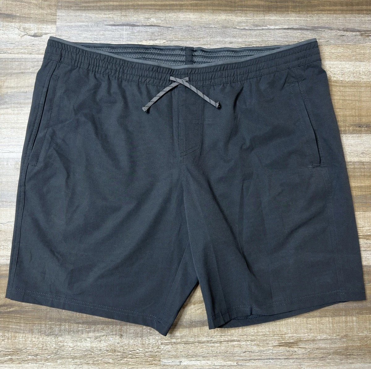 Kuhl Freeflex Shorts Mens XL Black Stretch Drawstring Hybrid Gym Hiking