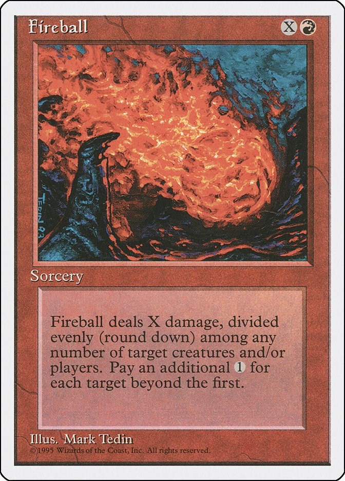 Fireball #210 ** (LP) - Fourth Edition MTG