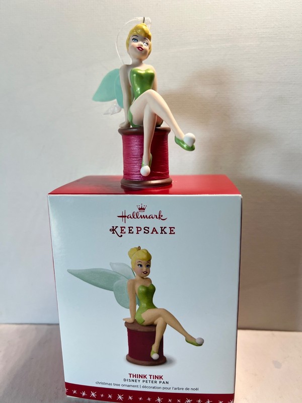 Disney's Peter Pan  "Think Tink" Artist Crafted  Porcelain 2016 NIB