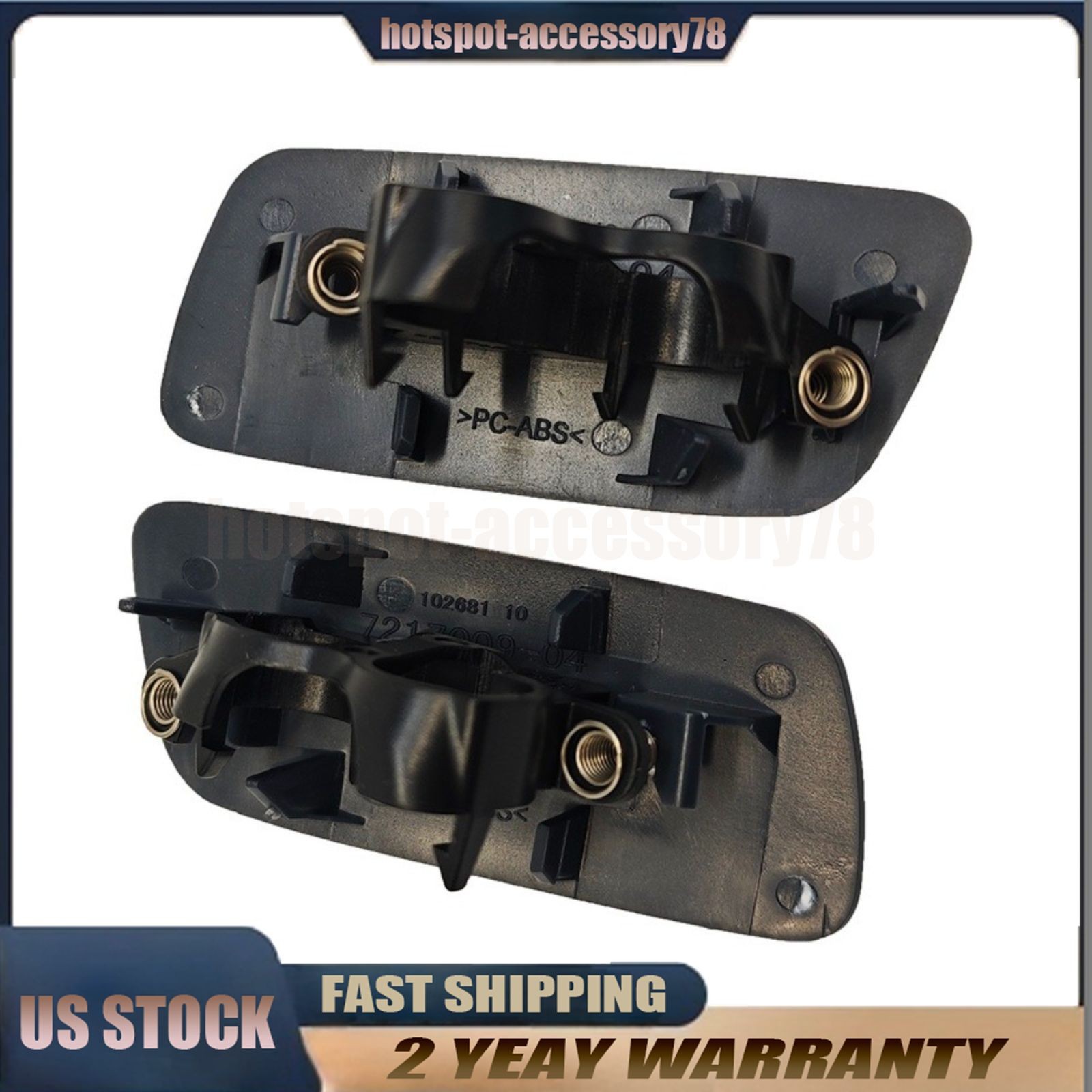 For 10 11 12 13 14 15 16 17 18 Rolls-Royce Ghost Headlight Washer Cover LH RH 2X