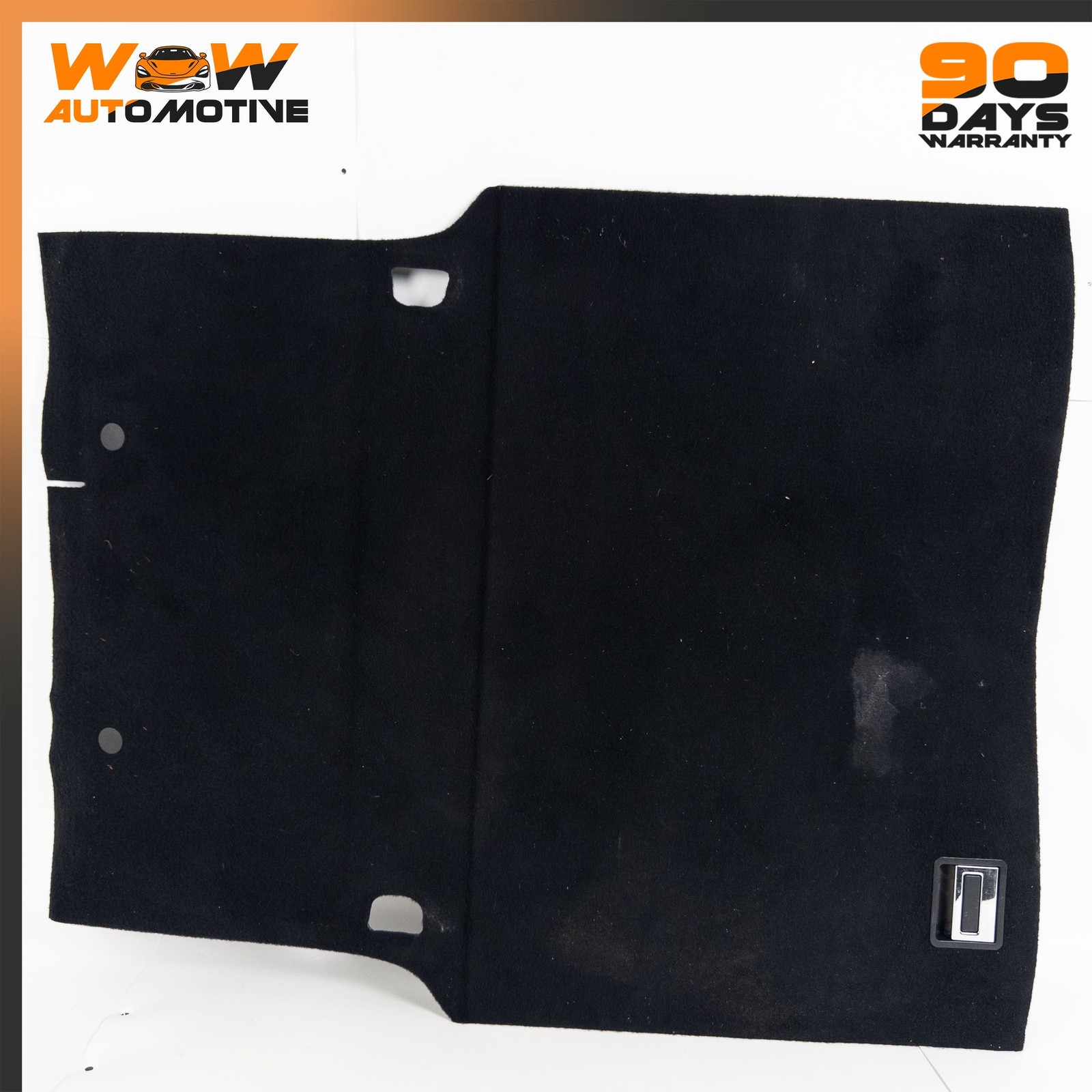 13-19 MASERATI QUATTROPORTE S Q4 REAR TRUNK FLOOR CARGO COVER MAT BLACK OEM