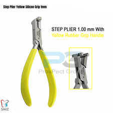 Step Plier TC Orthodontic 1mm Yellow Handle Dental Instrument