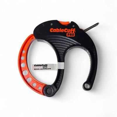 CableCuff PRO Adjustable Reusable Cable Clamp QRP CFLP030808 Cord Organizer