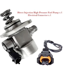 Direct Injection High Pressure Fuel Pump + Connector  Fits Hyundai Kia 2014-2019