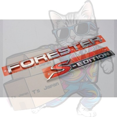 Genuine SUBARU FORESTER SH9 10-11 Rear Letter Mark Emblem