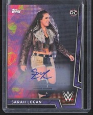 2018 Topps NXT Auto /99 #27 Sarah Logan