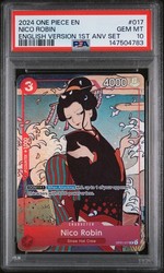 Nico Robin OP01-017 1st Anniversary Set Promo One Piece TCG