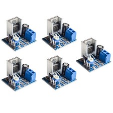 5Pcs Mono Power AMP Module 18W Board 6-12V with Adjustable Resistor Control
