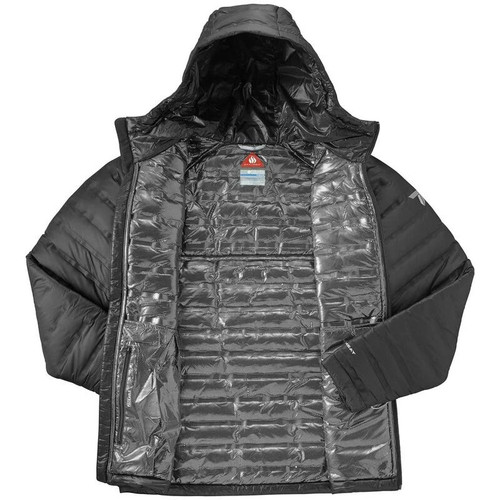 Columbia Titanium Valley Ridge Puffer Jacket Mens Small S Omni Heat Black