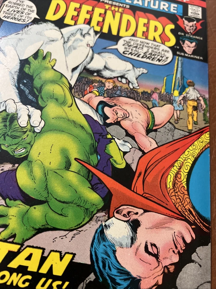 Defenders Lot 3 KEYS: VG/FN to FN, Marvel Feature #3, Defenders #5-15 $7 Ship - Image 3 of 4