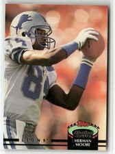 1992 STADIUM CLUB #235 HERMAN MOORE DETROIT LIONS