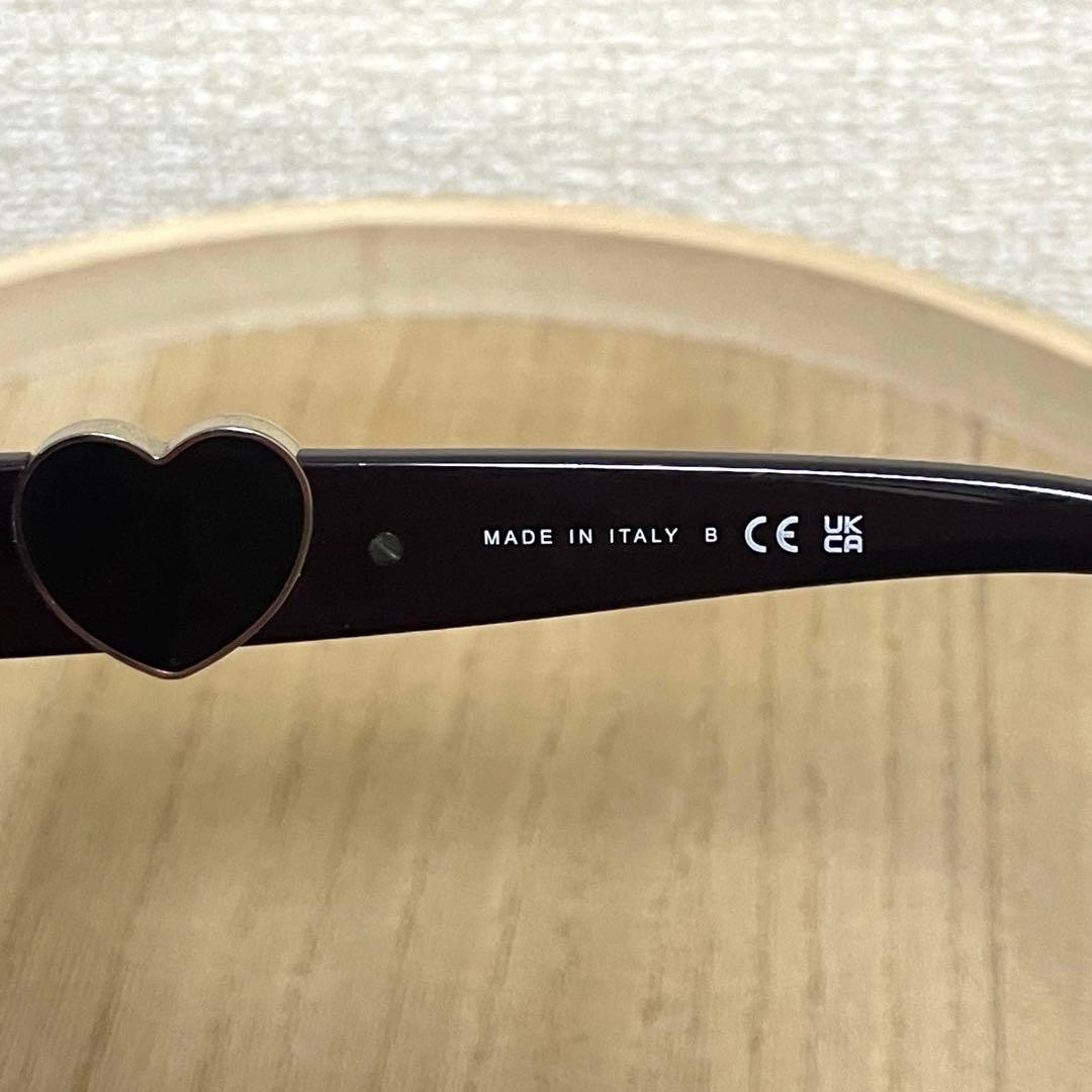 Rare CHANEL Square-Shaped Sunglasses With Coco Mark And Heart Design image 9