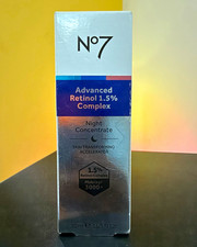 No7 Advanced Retinol 1.5% Complex Night Concentrate Face Anti-Ageing 30ml