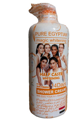 1pc Pure Egyptian Egg Yolk Glutathione Whitening & Firming Shower Cream 1000ml x