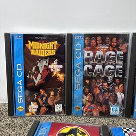 Sega CD Game Lot CIB Tested Lot Of 5 Great Condition 