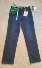 Democracy Ab Technology Straight Leg Darkk Wash Jeans Sz 6