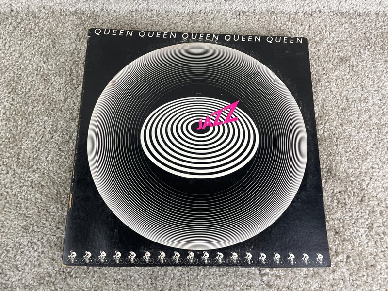 Queen 1978 Release Studio Album Jazz Vinyl LP Record