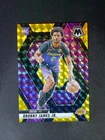 2024-25 Mosaic Bronny James Jr. #214 RC Rookie Color Match Choice Black Gold /8