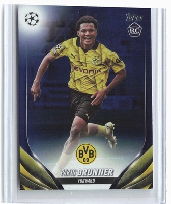 2023-24 Topps UEFA Club Competitions #44 Paris Brunner Navy Blue #/250