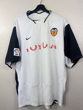 Valencia Nike 2003/04 Home Vintage Y2k Football Shirt Soccer Jersey 2XL