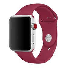 Original Apple Watch 42mm Rosa Rojo Correa Deportiva 42/44/45/46/49mm S/M + M/L
