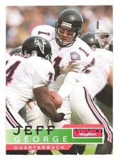 1995 SkyBox Impact NFL Football Atlanta Falcons Jeff George