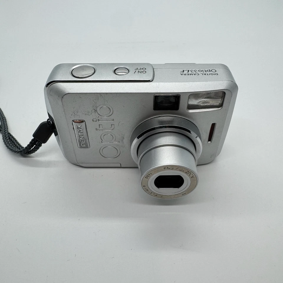 Pentax Optio 33LF 3.0 MP Compact Digital Camera CCD Point & Shoot Y2K Tested - Image 4 of 4