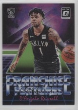 2018 Donruss Optic Franchise Features Lime Green Prizm D'Angelo Russell #3 0i5i