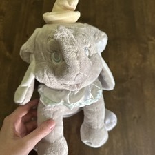 Disney Store Baby Dumbo Plush Huggably Soft Walt World Disneyland Cozy Stuffy