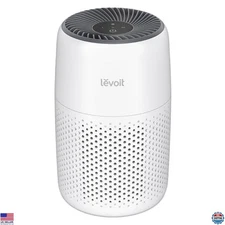 Air Purifier for Bedroom, 3-in-1 Filter, Smoke, Allergies, Odor, Portable