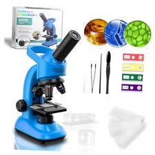 Kids Microscope,40-1600x Microscope Kit for Kids Beginners Children,STEM