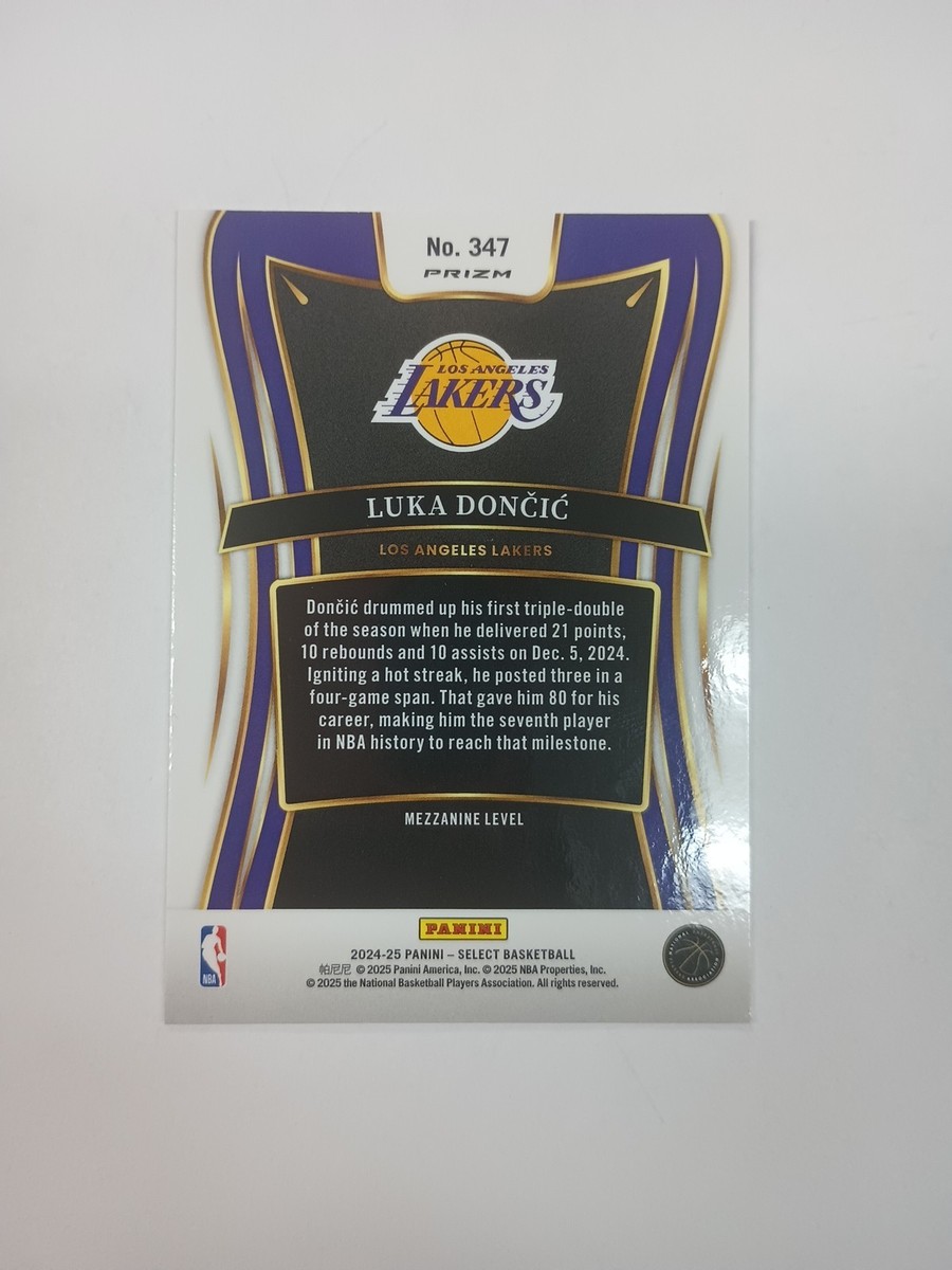 ゲームセンター・ゲームカード LUKA DONCIC 2023-24 Select Prizms Blue Tectonic #150 Luka Doncic /99 | eBay