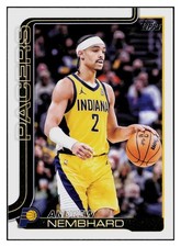 Andrew Nembhard 2025-26 Topps #52 Indiana Pacers NBA *315